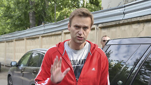 Į laisvę paleistas Aleksejus Navalnas