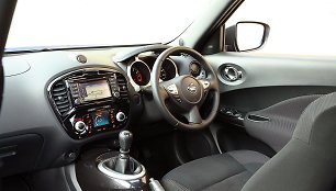 Vairą dešinėje turintis „Nissan Juke“