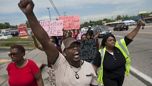 Protestai Fergusone