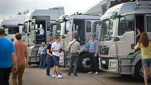 Transporto parodų dalyviai