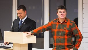 Tomas Čeponis ir Aurimas Navys