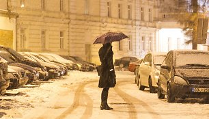Vilniuje šeštadienio vakarą – nepavydėtinas oras
