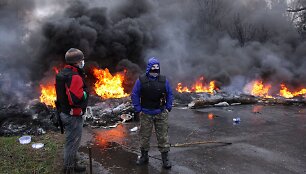 Prorusi&scaron;ki separatistai Slovjansko mieste