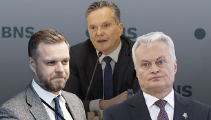 Gabrielius Landsbergis, Eitvydas Bajarūnas ir Gitanas Nausėda