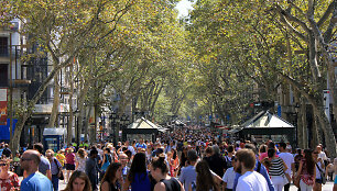 Barselonos La Rambla gatvė