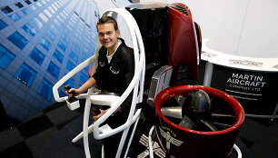 Kuprinė, su kuria galima skraidyti &bdquo;Martin Jetpack&ldquo; prekyboje pasirodys kitąmet