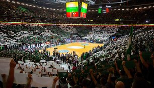 Dvi savaitės prieš – bilietų į Kauno „Žalgirio“ kovą su Eurolygos čempionais nebėra