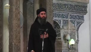 Kalifu pasiskelbęs Abu Bakras al Baghdadi 