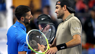 Novakas Džokovičius ir Matteo Berrettinis