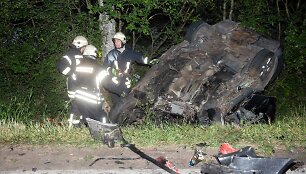 Tragi&scaron;ka pasibaigusi avarija Vilniaus rajone