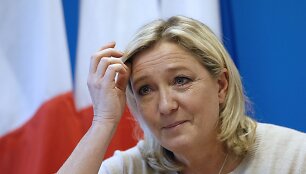 &bdquo;Nacionalinio fronto&ldquo; lyderė Marine Le Pen