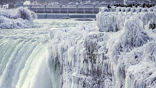 Niagaros kriokliai žiemą