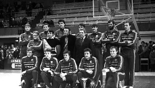 Arvydas Sabonis su &bdquo;Žalgiriu&ldquo; 1986 metais