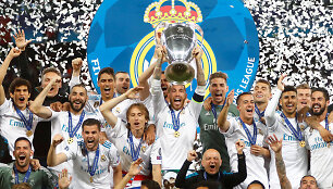 Madrido &bdquo;Real&ldquo; triumfas Čempionų lygoje