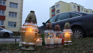 Gimnazisto nužudymo vietoje