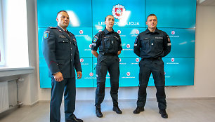 Lietuvos policija pristato naujas uniformas