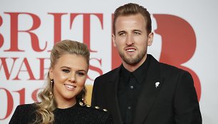 Harry Kane'as su žmona Katie Goodland 