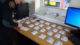 Sulaikyta cigarečių kontrabanda