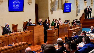 Čekijos Senato posėdis