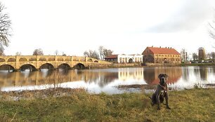 Potvynis Pakruojo dvare