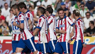 Madrido „Atletico“ futbolininkai