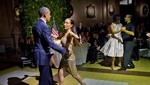 Barackas Obama Argentinoje &scaron;oko tango