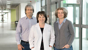 Dr. Albertas Timinskas, prof. Aurelija Žvirblienė. dr. Milda Plečkaitytė