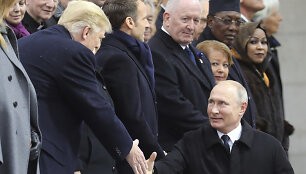 Kaip įprasta, Vladimiras Putinas vėlavo.