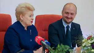 Prezidentė Dalia Grybauskaitė lankosi &bdquo;Transparency school&ldquo; stovykloje