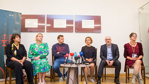 Dainų šventės spaudos konferencija