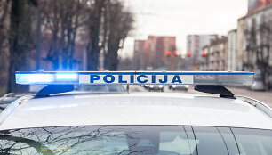 Kelių policijos reidas Tvirtovės alėjoje