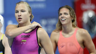 Rūta Meilutytė ir Julija Jefimova