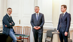 &Scaron;arūnas Gustainis, Eligijus Masiulis ir Raimondas Kurlianskis