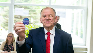 Vytenis Andriukaitis balsavo Prezidento rinkimuose