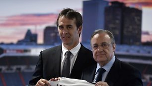 Julienas Lopetegui ir Florentino Perezas