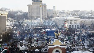 Protestas Nepriklausomybės aik&scaron;tėje