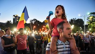 Protestai Rumunijoje