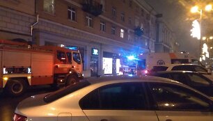 Gaisras Vokiečių gatvėje