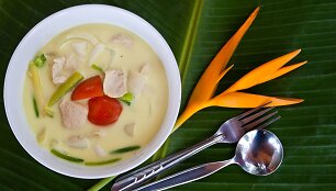 Tom Kha Kai sriuba