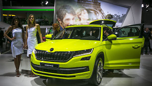 „Škoda Kodiaq“ premjera Paryžiaus automobilių parodoje