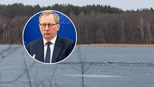 Deividas Matulionis ir Lavyso ežeras