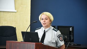 Jonavos policijos bendruomenės pareigūnė Larisa Paklina 