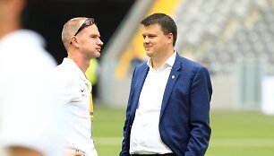 Mindaugas Kasperūnas ir Mindaugas Nikoličius