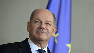 Vokietijos kancleris Olafas Scholzas / Annegret Hilse / REUTERS