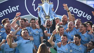 „Manchester City“ triumfas „Premier“ lygoje