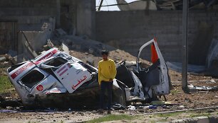 Gazos Ruožas / EYAD BABA / AFP