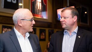 Stasys Jakeliūnas ir Saulius Skvernelis