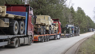 Į Lietuvą atvyko nauja JAV rotacinių pajėgų pamaina