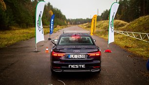 Automobilių įsibėgėjimo testas