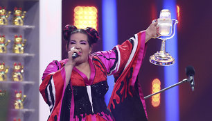 2018 metų „Eurovizijos“ laimėtoja – Izraelio atstovė Netta Barzilai